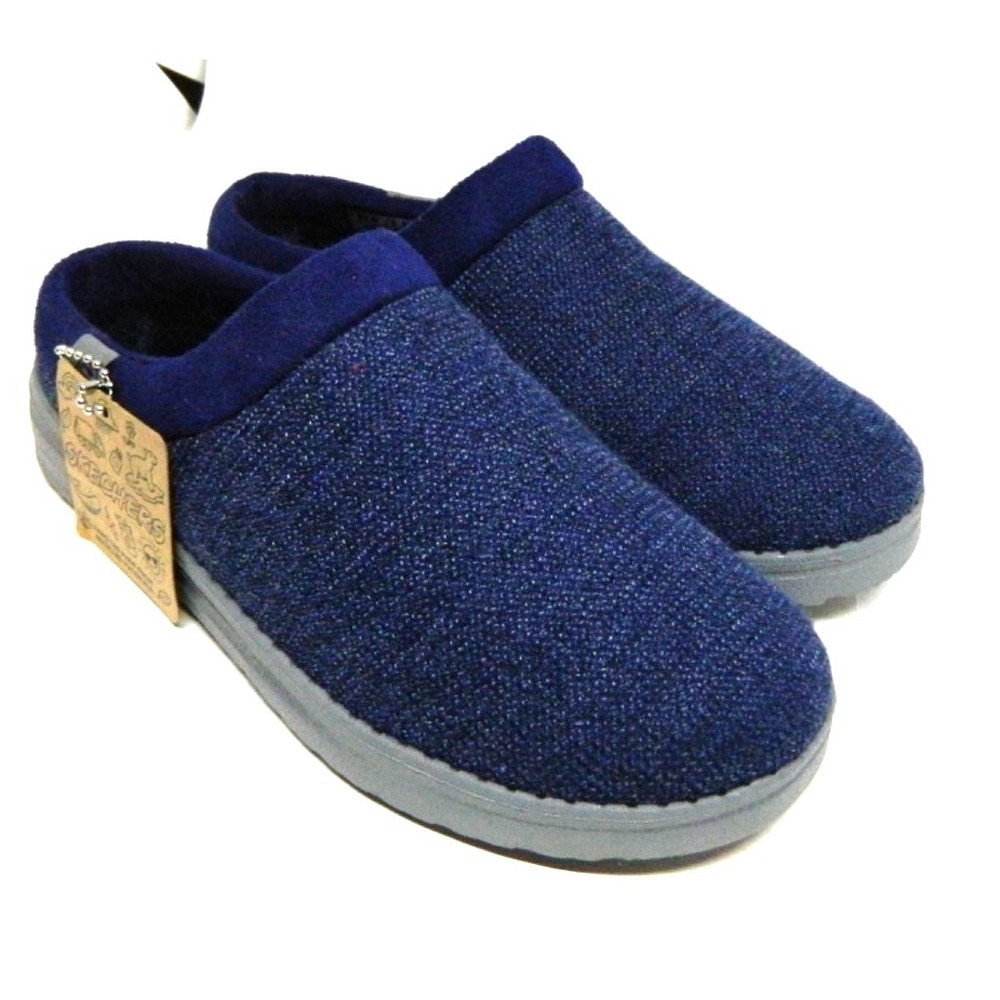 Kids Unisex Skechers Youth Slippers Size 2 NEW